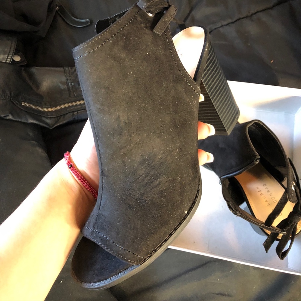 Black heels